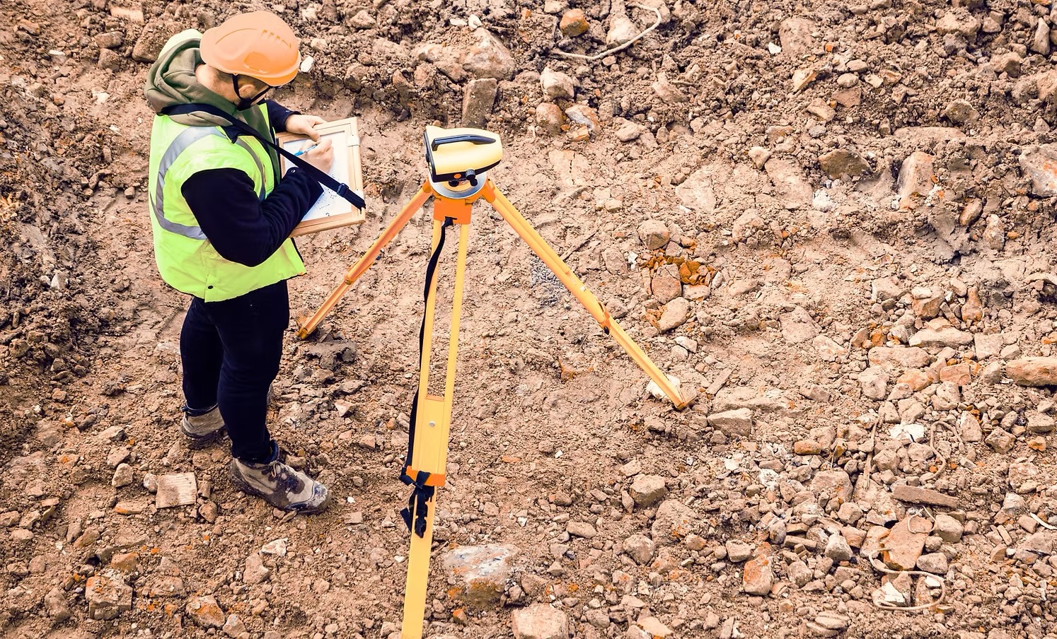 Mätningstekniker i arbete